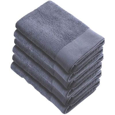 Walra Soft Cotton Handdoek 50 x 100 cm 550 gram Indigo - 6 stuks