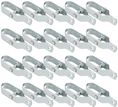 Set van 20 Spanners voor Hekwerk van 100 mm - Gegalvaniseerd Staal, Ideaal voor Tuin, Antenne en Waslijn