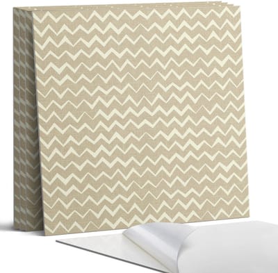Coloray Wandpanelen Zelfklevend - Zigzagpatronen op de textuurachtergrond Zelfklevende Wandpanelen - 50 cm x 50 cm - Beige Wandpaneel PVC - 4 stuks - Mozaïeken Wandpanelen Zelfklevend - Wandpaneel Keuken - Wandpanelen Badkamer