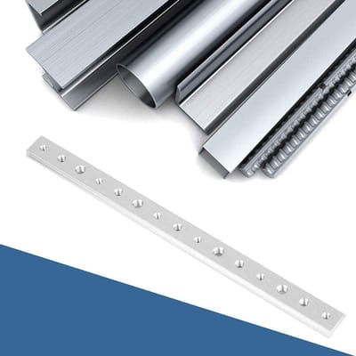 Dailygoods - Aluminium T-Slot Mijter Track Jig voor Houtbewerking (300mm, 2 stuks)