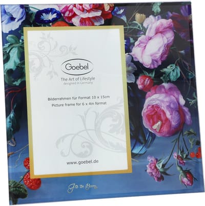 Goebel - Jan Davidsz de Heem | Fotolijst Zomerbloemen | Glas - voor 10x15cm foto
