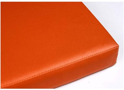 Bench Kussen Antislip Rechthoek Bank Kussen Bank Zitkussen Settee Kussen Tuin Patio Bank Pad-Oranje 60×30×5cm (23×12×2in)