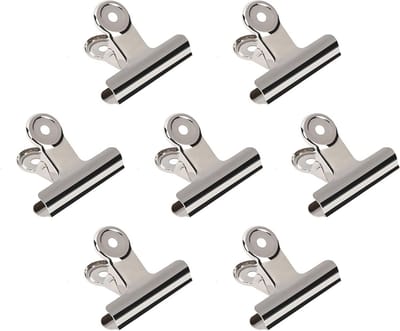 20 Pack 2 Inch Gepolijst Stalen Clips voor Multipele Toepassingen - Ideaal voor Kantoor, Kunst en Thuis