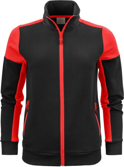 Printer PRIME SWEATVEST PRIME LADY 2262062 - Zwart/Rood - M