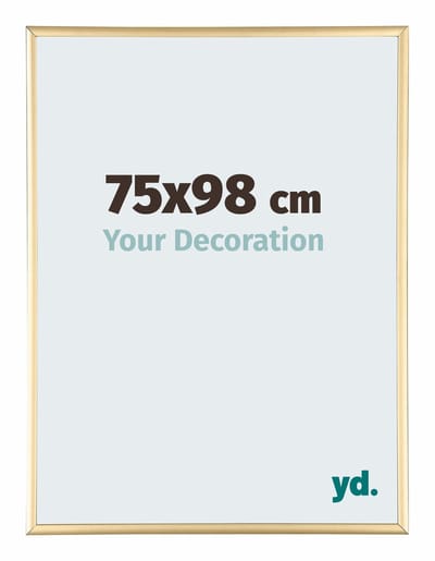 Your Decoration - Puzzellijst 75x98 cm - Goud - Puzzellijst 1500-2000 stukjes - Aluminium Fotolijst - Kent