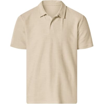esmara Men Piqué heren polo (Beige, S)
