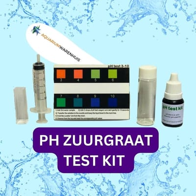 AquaCheck PH Druppeltest Zuurgraad - Meet accuraat het pH-gehalte in aquarium - Snel resultaat