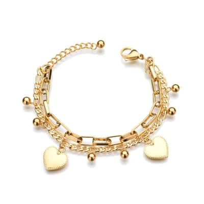 Sorprese Armband - Vega - Goudkleurig - RVS - Armband Dames - Cadeau - Model V