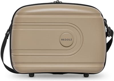 Redolz Essentials 11 Beautycase 34 cm - 14 L - Ritssluiting - Beige