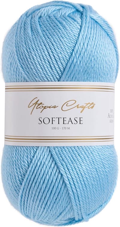 Softease Brei- en Haakgaren 100g - Serene Blue