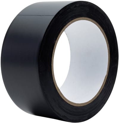 Showgear MegaTape UT5 PVC tape 50 mm x 33 m, zwart