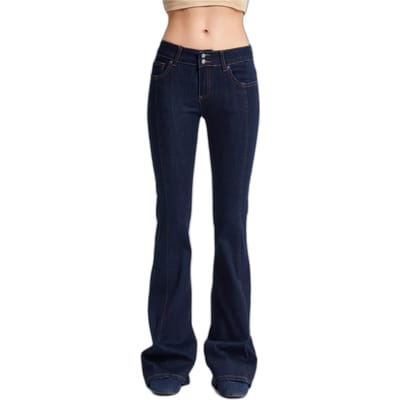 It's Basic - Flare Mid Rise Jeans