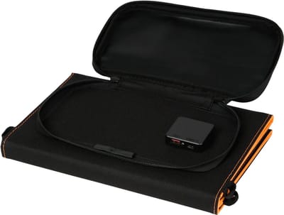 Opvouwbaar zonnepaneel - powerbank -28Watt - IPX4 - Airplane safe