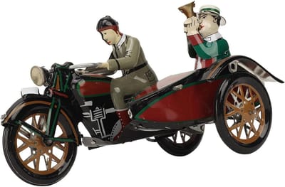 3-Wielige Motor Winding Speelgoed met Nostalgisch Thema - Creatieve Cadeaus en Vintage Verzamelobjecten voor Jongens en Meisjes
