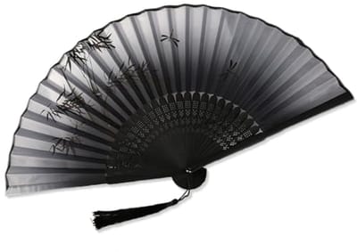 Handwaaiers 2 stuks - Opvouwbare Chinese zakwaaier voor zomer, feest, dans, bruiloft en huisdecoratie