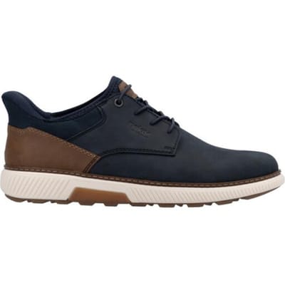 Rieker Instappers blauw Leer - Maat 43