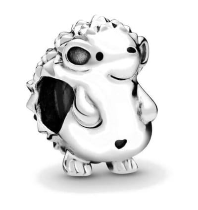 Aurélia – Egel Bedel | 925 Sterling Zilver | Hedgehog Armbandbedel geschikt voor populaire armbanden (3mm) | Charms Beads
