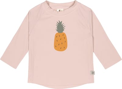 Lässig Zwemshirt Rashguard Lange Mouw Splash & Fun Ananas - Poederroze - maat 86cm