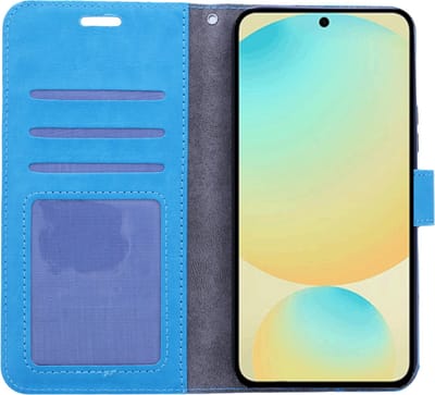 Portemonnee Book Case Hoesje Geschikt voor: Samsung Galaxy A35 -Turquoise