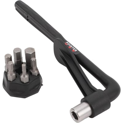 Fiets momentsleutelset Hoge Precisie Eenvoudig te Gebruiken Draagbaar 10N.M Fiets momentsleutel Onderhoud black