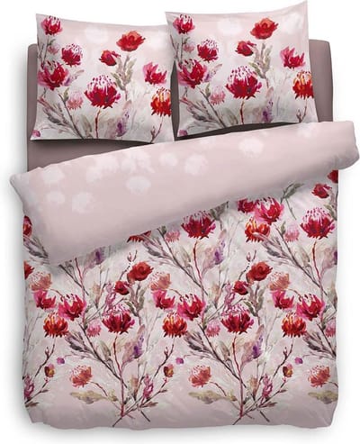 Heckettlane dekbedovertrek Nevada - roze - 240x200/220 cm