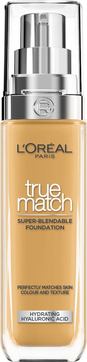 L’Oréal Paris True Match Foundation - 6.5N - Natuurlijk Dekkende Foundation met Hyaluronzuur en SPF 16 - 30 ml - Vegan