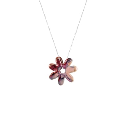 Planet Pink - Ketting hummingbird special zilver - Stainless Steel - Roestvrij Staal rvs - Waterproof