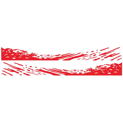 Vrachtwagen Auto Stickers, Race Strepen Auto Stickers, Golven Grafische Vinyl Stickers voor Auto Body Deur,