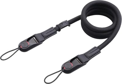 Verstelbare Quick Release Camerariem voor DSLR en Spiegelloze Camera's - Ideaal voor Buitenfotografie