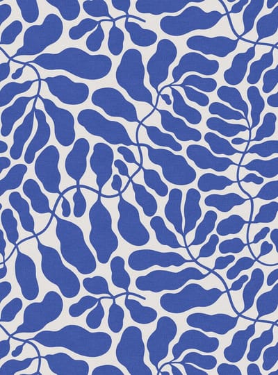 Boråstapeter Vliesbehang 2078 - Swedish Designers - Modern Blauw - 49cm x 2.65m