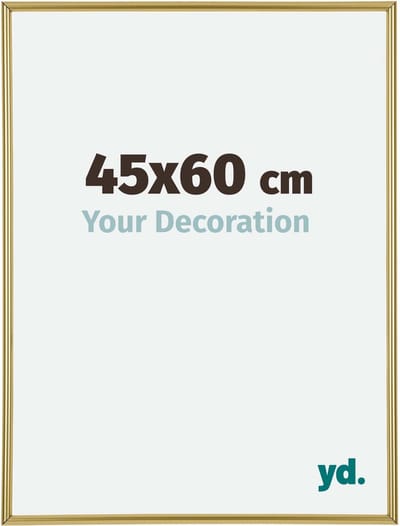 Your Decoration - Fotolijst 45x60 cm - Kunststof - Goud - Annecy
