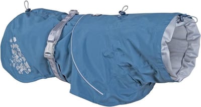 Waterdichte Hondenregenjas met Reflectoren Blauw 45 cm