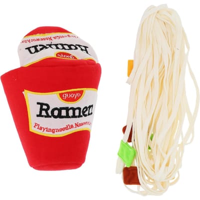 Noodles Vorm Snuffelspeelgoed Training Neus Interactief Spel Foerageer Voedingsvaardigheden voor Huisdier Stressverlichting