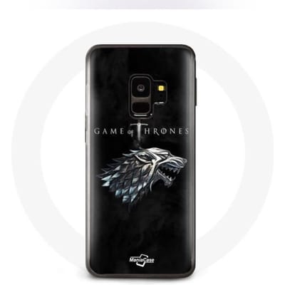 Coque - Game of Thrones - Samsung Galaxy S9 - Logo La maison Stark - Protection chocs - Rigide