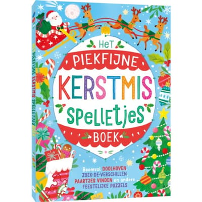 Het Piekfijne Kerstmis Spelletjesboek