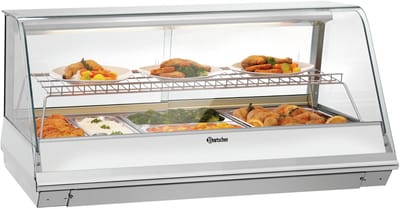 Bartscher Warmhoudvitrine GN3110 R - 305068 - Horeca & Professioneel