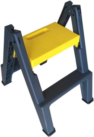 Stap kruk, opvouwbare voetkruk,Ladder opvouwbare wasstation tweestaps ladder auto waskruk,#1