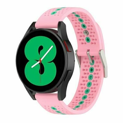 By Qubix - Dot Pattern siliconen bandje - Roze - geschikt voor Huawei Watch GT 6 / GT 7 / GT 6 pro / GT 7 pro - 46mm