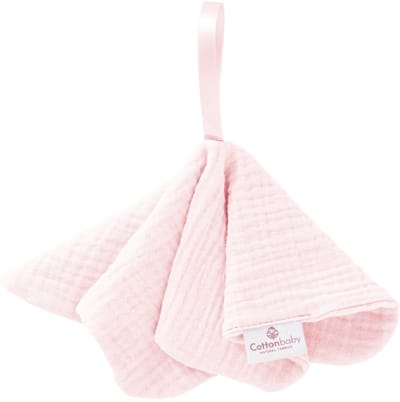 Cottonbaby Cottonsoft Speendoekje – Pink roze - Zacht, Wasbaar & Duurzaam – Geschikt voor Speen – 20x20 cm