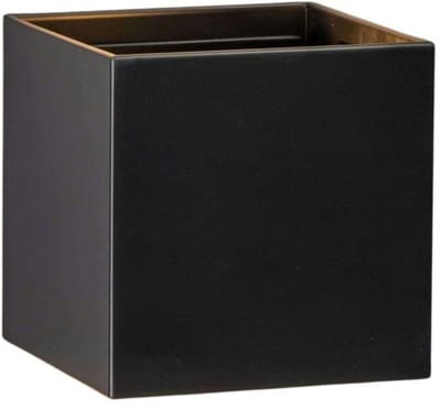 Kosilum - Cubic - Wandlamp - Zwart - Metaal