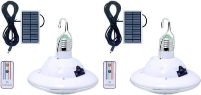 Kampeerlantaarn - Noodlamp - Buitenverlichting - Zonne-energie - 11 cm - Wit