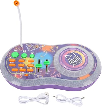 DJ Mixer Speelgoed - Muziektafel Kinderen - Creatief Spelen - Verstelbaar Volume - 33 x 18.5 cm