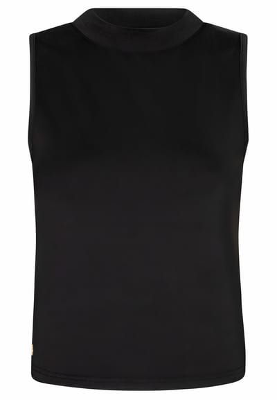 Chic by Lirette - Crop top halter Natural - Zwart - S