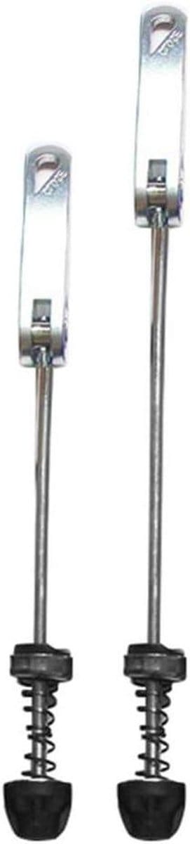 Fiets Wielnaaf Spiesjes - Quick Release Bouten - Fiets Transport - Super Licht Aluminium - 1 Paar - Zilver