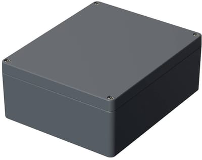 Bopla EUROMAS A 155 01155000 Industriële behuizing Aluminium Zilver-grijs (RAL 7001) 1 stuk(s)