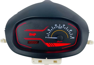 kilometerteller set Evo Piaggio ZIP 2000 E4 / E5 4T / Piaggio ZIP 2000 4T 2V Rood DMP