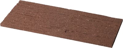 Nature - Japanse stapsteen - kastanjebruin - rubber - biels - H1,7 x 60 x 25cm
