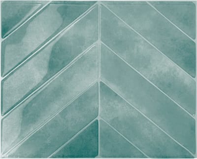 Smart Tiles Zelfklevende keuken achterwand voor keuken en badkamer Chevron Blauw/Groen 4 29,02x22,86 cm