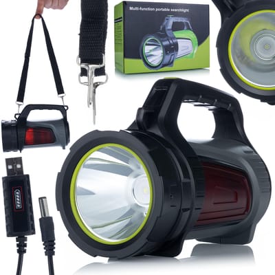 Rosfix Zaklamp Reflector Bilbo Baggins - Powerbank - 1200 Lm, 800 m Bereik