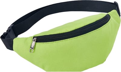 New Age Devi - Heuptasje - buideltasje 35 cm - Licht Groen - Festivaltasje outdoor - Fannypack